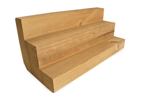 Frøslev Embla® ThermoWood® | 9714L, høvlet, lamineret hjørneprofil