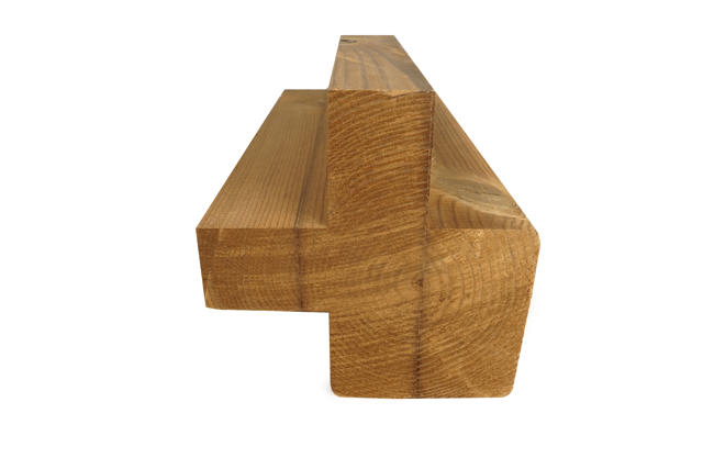 Frøslev Embla® ThermoWood® | 9704L, høvlet, lamineret hjørneprofil inspiration