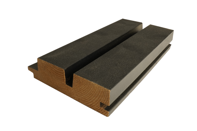 Frøslev Embla® ThermoWood® | 6255P, paintcut, sortmalet