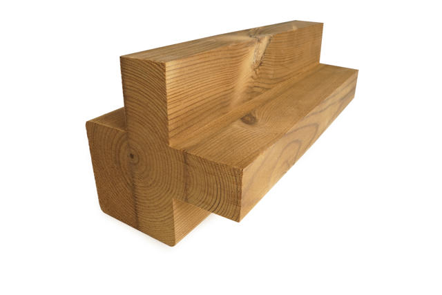 Frøslev Embla® ThermoWood® | 9704L, høvlet, lamineret hjørneprofil