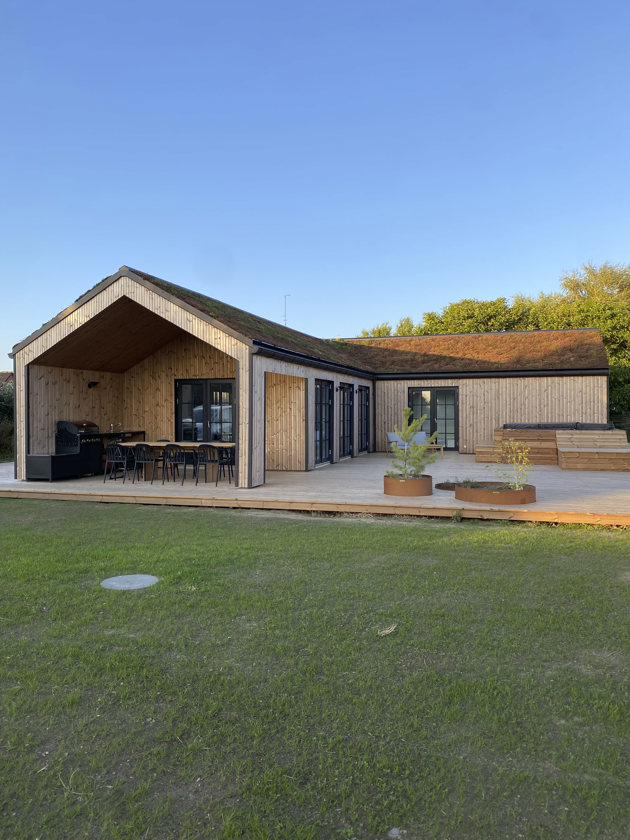 Privat Sommerhus Thermowood Facade Og Terrasse Lina Buchwald Og Gimle Ark V Jesper Martinussen (16) Forstørret SR