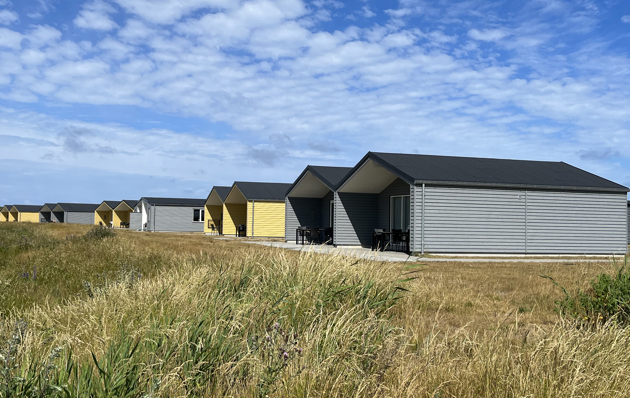 Gule Og Grå Huse 1 - Foto Frøslev