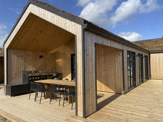 Privat Sommerhus Thermowood Facade Og Terrasse Lina Buchwald Og Gimle Ark V Jesper Martinussen (7) Forstørret SR