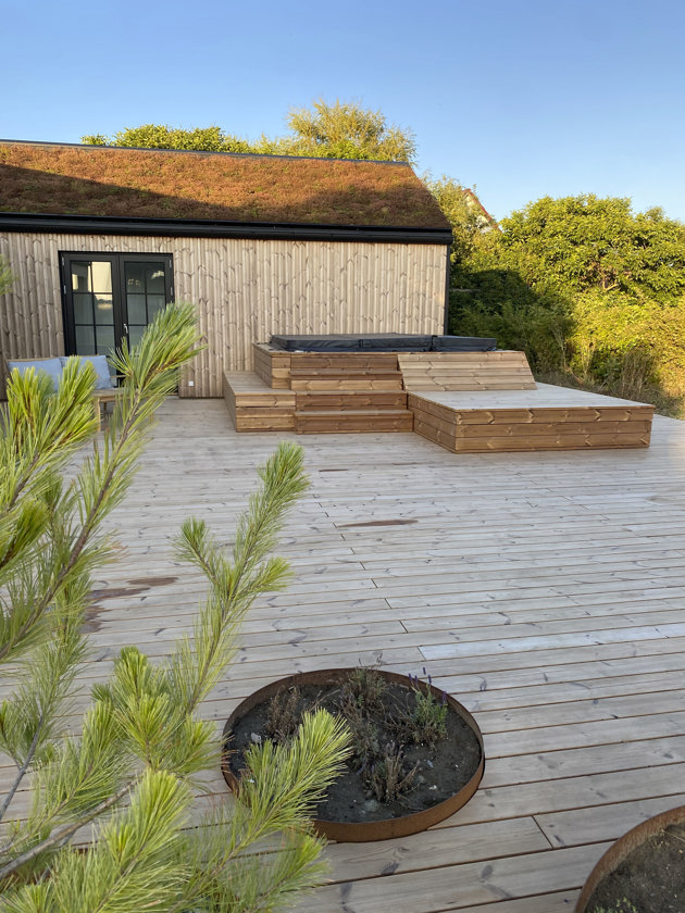 Privat Sommerhus Thermowood Facade Og Terrasse Lina Buchwald Og Gimle Ark V Jesper Martinussen (10) Forstørret SR